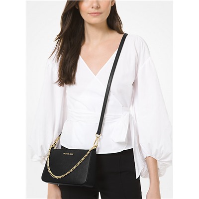 Jet Set Medium Saffiano Leather Crossbody Bag
