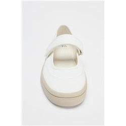 FABRIC STRAPPY BALLERINAS