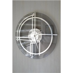 YC MELONNİ Gerçek Cam Duvar Saati 50 Cm City Time 149225
