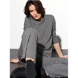 Gemusterte Bluse