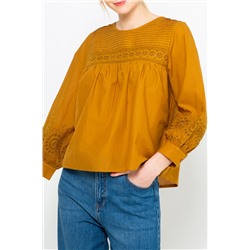 Blusa Mostaza oscuro