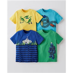 Sueded Jersey Art Tee