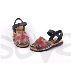 Avarca menorquina, ZAPATO NIÑO PIEL