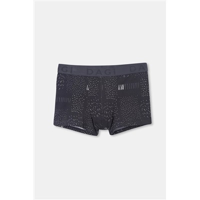 Dagi, D-men Compact Penye Desenli Boxer