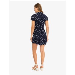 DAISY PRINTED FLOUNCE DRESS