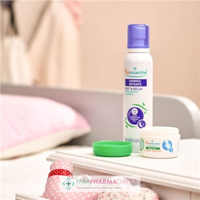 Puressentiel Sommeil Détente Spray Aérien aux 12 Huiles Essentielles 200 ml
