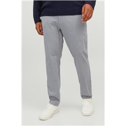Pantalón recto Gris claro jaspeado