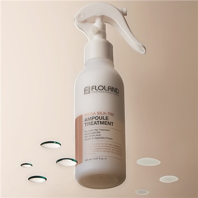 Mega Silk-Tin Ampoule Treatment 150ml Двухфазная сыворотка-мист для волос с аминокислотами шелка