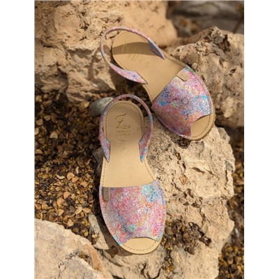 AB.Zapatos · 3207PC · clavel multicolor+Pelle 21-20 (370) lila