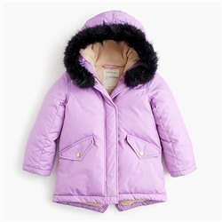 Girls' fishtail parka with Primaloft®