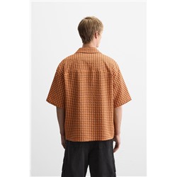 CAMISA SEERSUCKER CUADROS
