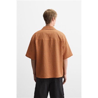 CAMISA SEERSUCKER CUADROS