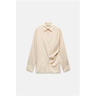 ZW COLLECTION MULTI-WAY CHECK SHIRT