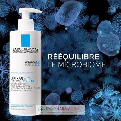 La Roche Posay Lipikar Baume AP+M - Baume Relipidant Triple-Réparation 400ml