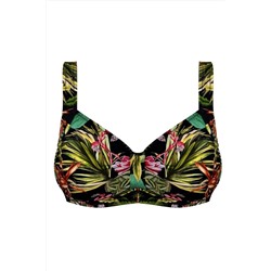 DEEP BEACH Toparlayıcı bikini üstü geniş beden aralığı DB200805BU