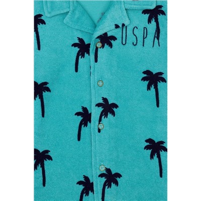 Erkek Çocuk Mint Yeşili Polo Yaka Tişört