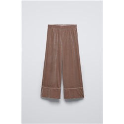 VELVET PYJAMA TROUSERS