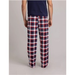 PLAID LUXE FLEECE PANTS