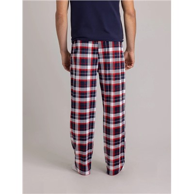 PLAID LUXE FLEECE PANTS