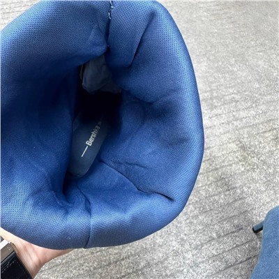 Bershk*a, трендовые полусапоги из денима с острым носком на высоком каблуке