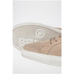 Zapatillas de nobuk Beige