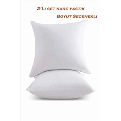 Kuki's Spielzeug 2 Li Kare kırlent içi yastık Boyut Seçenekli (2 Adet) 2x44