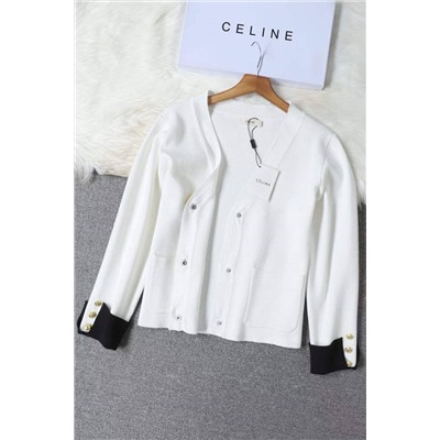 Стильный женский кардиган Celin*e 💋  В составе: 70% лен и 30% хлопок