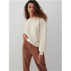 Sweatshirt aus Strukturjersey