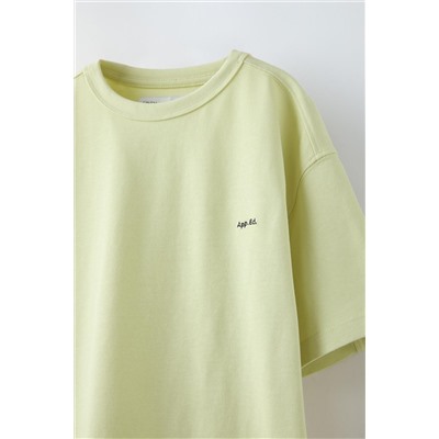 HEAVY-WEIGHT EMBROIDERED T-SHIRT