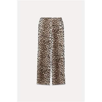 ZW COLLECTION ANIMAL PRINT TROUSERS