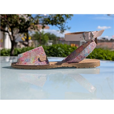Испанские абаркасы от AB.Zapatos · 3207PC · clavel multicolor Акция
