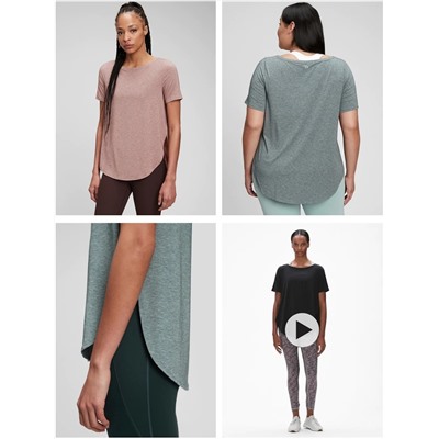 GapFit Breathe Tunic T-Shirt