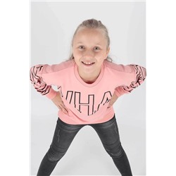 AHENGİM Kids Ak15153 Kız What Baskılı Sweat 1-2-10001009