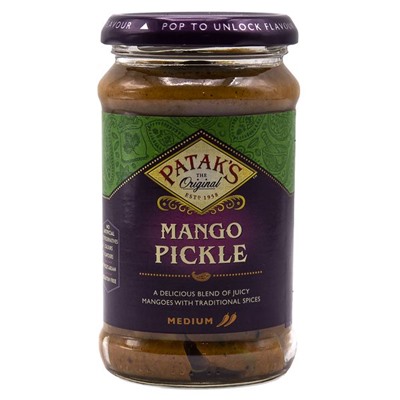 PATAK`S Mango Pickle Mild Пикули Манго среднеострые 283г