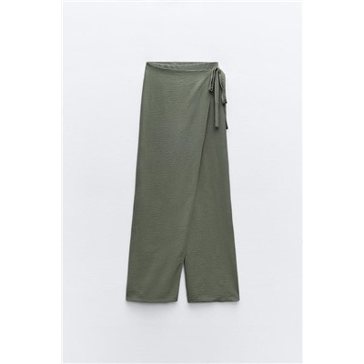 FLOWING WRAP TROUSERS