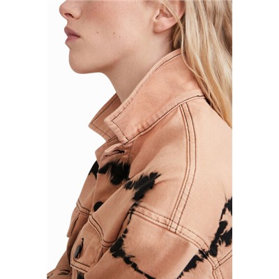Chaqueta vaquera tie dye