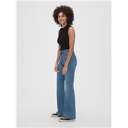 High Rise Flare Jeans with Secret Smoothing Pockets