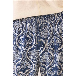 Pantalón largo estampado allover