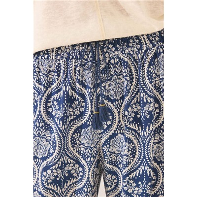 Pantalón largo estampado allover