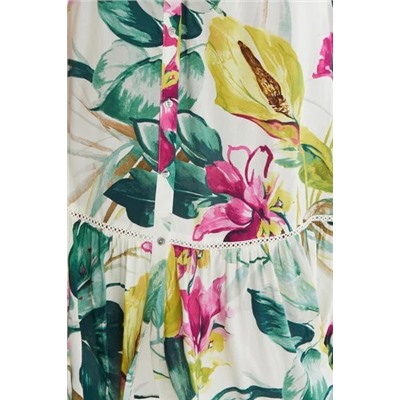 Vestido camisero midi
