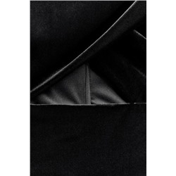VELVET CUT OUT MINI DRESS