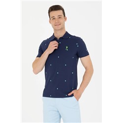Erkek Lacivert Polo Yaka Tişört