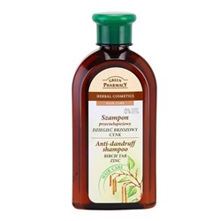 Greenpharmacy Шампунь против перхоти с березой и цинком 350 мл