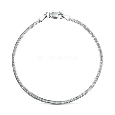 Цепь из серебра родированная - 45 см 5249R149452L45