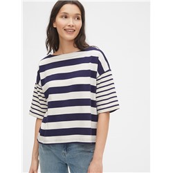 Boxy Stripe T-Shirt
