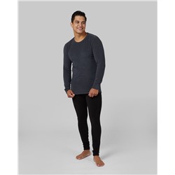 MEN'S HEAVYWEIGHT FLEECE BASELAYER CREW TOP