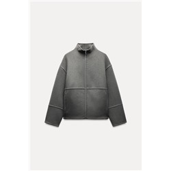 ZW COLLECTION WOOL BLEND JACKET