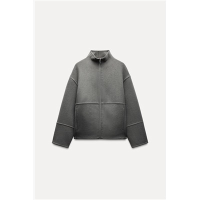 ZW COLLECTION WOOL BLEND JACKET