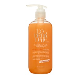 L'ODEURLETTE IN ENGLAND COLORFIT BURNT VANILLA HAIR SHAMPOO Парфюмированный шампунь для волос c ароматом шафрана, имбиря и ванили 500мл