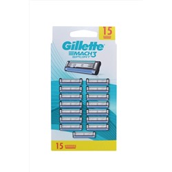 Gillette, Mach3 Sport Yedek Tıraş Bıçağı 15 Adet